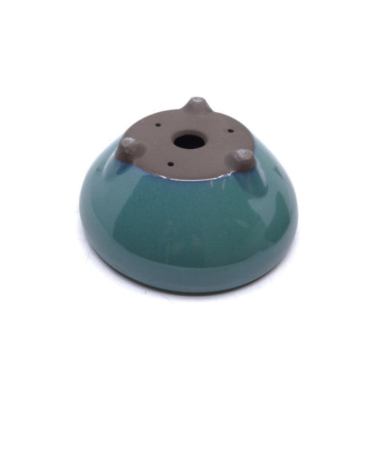 Bonsai pot groen rond 19cm