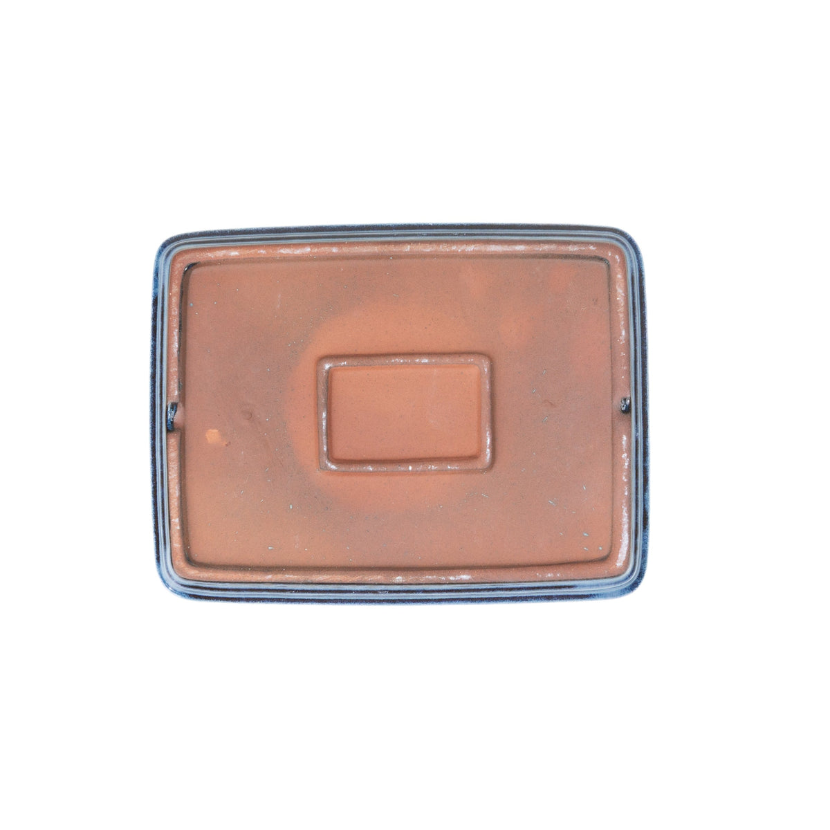 Sottovaso per bonsai rettangolare blu 15cm