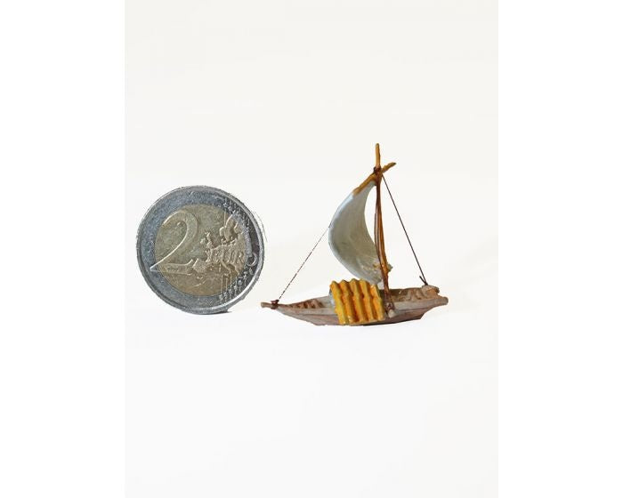 Bonsai Tenpai / Boot enkel zijl (handgeschilderd)