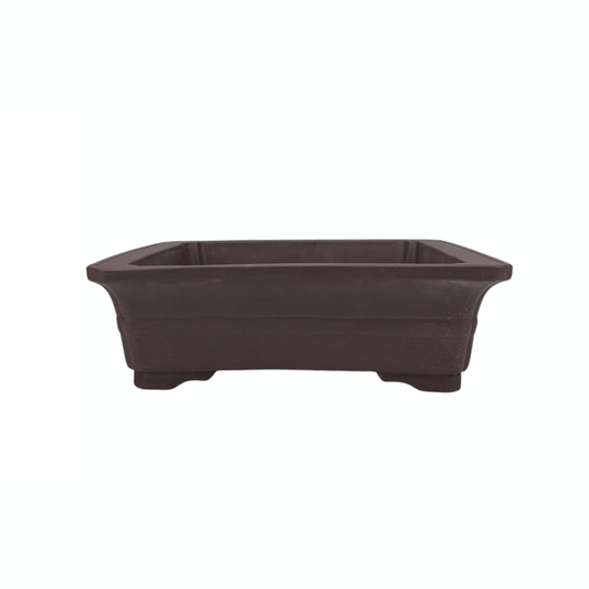 Vaso per bonsai - rettangolare, non smaltato (35 cm di larghezza)