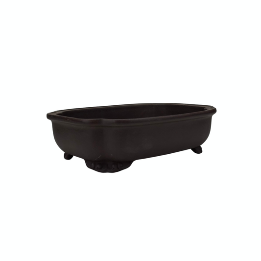 Vaso per bonsai mokko non smaltato 23cm