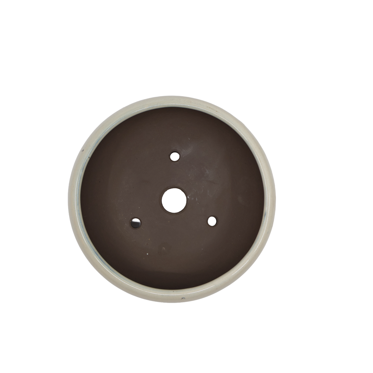 Vaso bonsai crema tondo 16cm