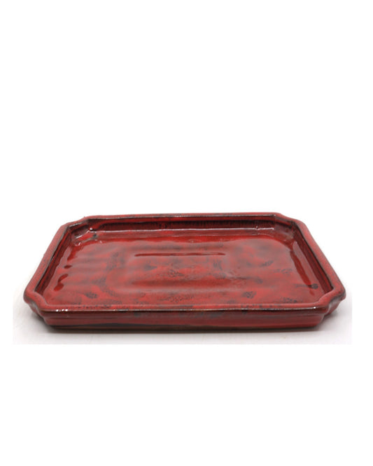 Bonsai onderschotel rood mokko 31cm