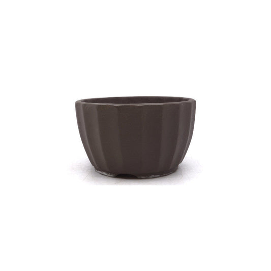 Bonsai pot ongeglazuurd chrysanten 12cm