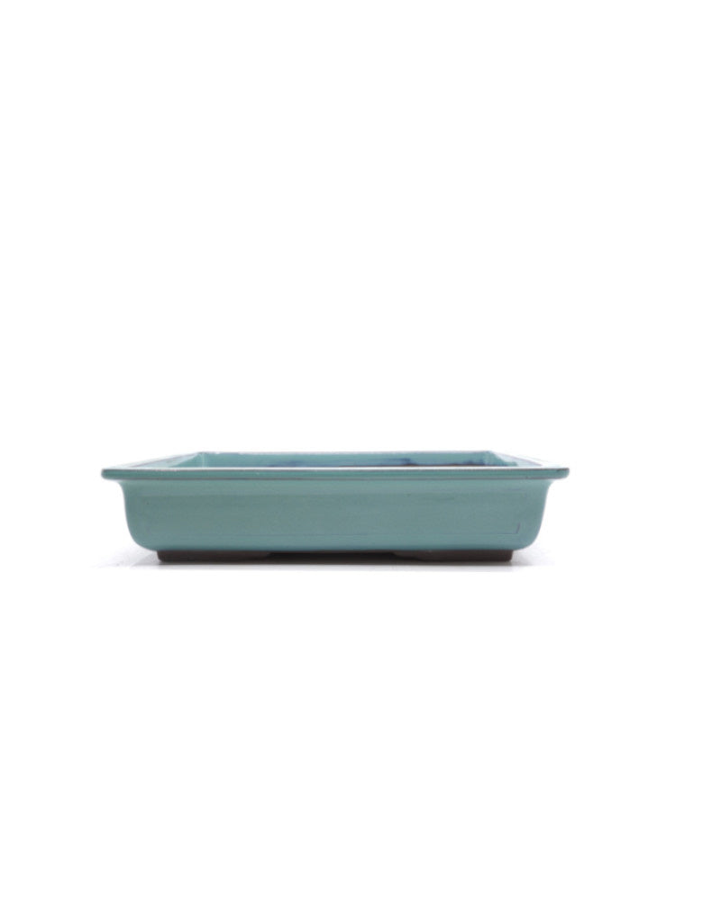 Bonsai pot groen rechthoekig 25cm