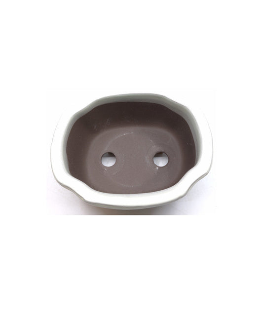 Bonsai pot creme mokko 20cm
