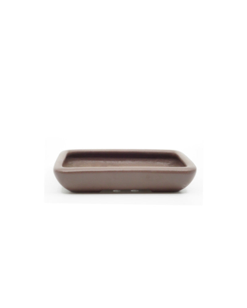 Bonsai pot Yixing ongeglazuurd rechthoek 16.5 cm