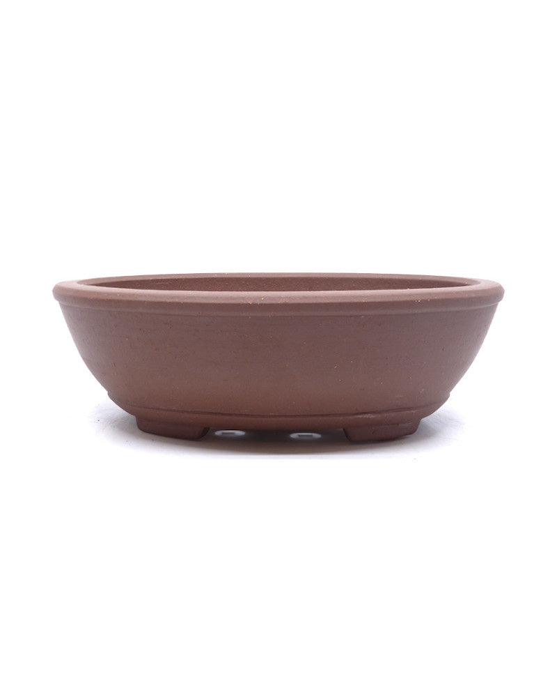 Bonsai pot ongeglazuurd ovaal 31cm
