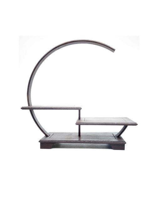 Shohin bonsai plank open cirkel 33cm