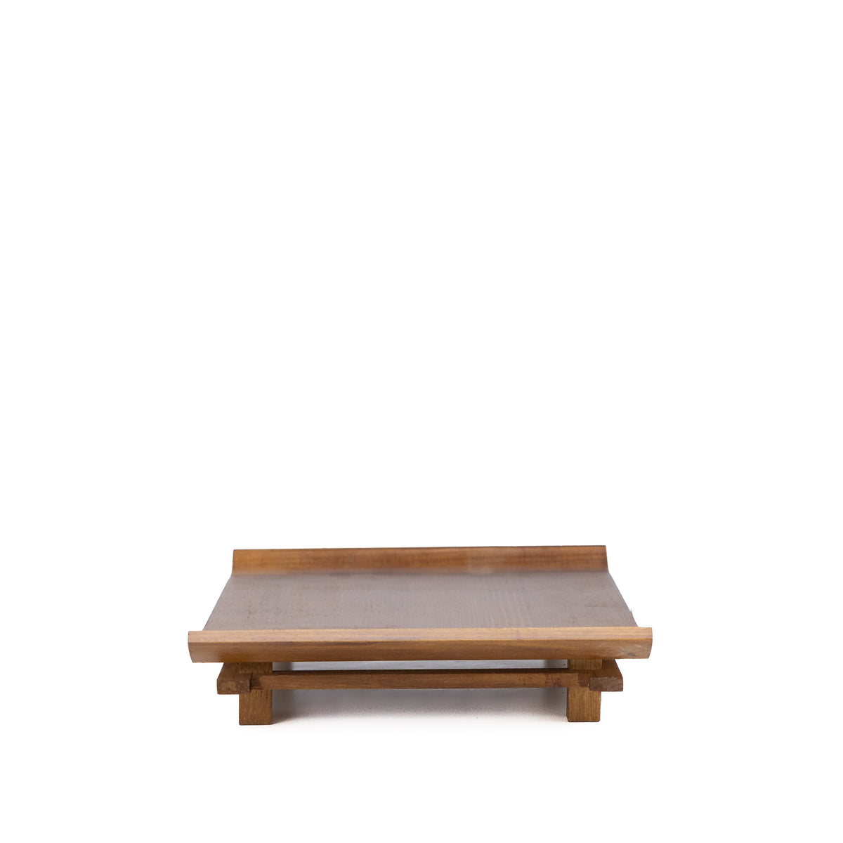Tavolo per bonsai marrone chiaro, design torii 32cm