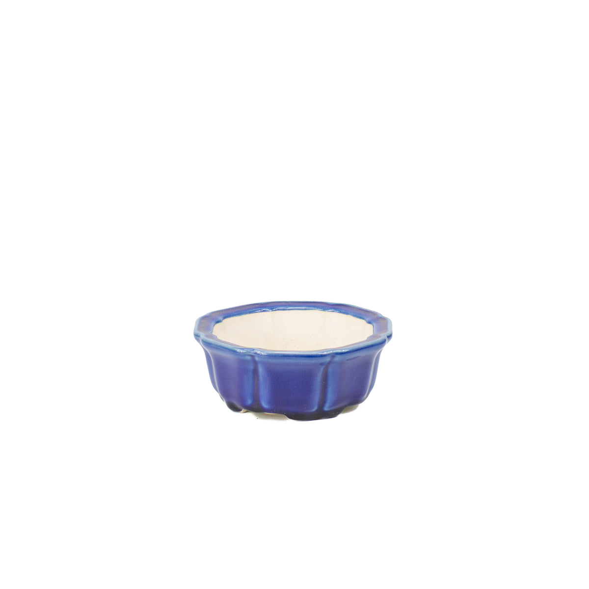 Bonsai Yixing pot blauw lotus 13cm