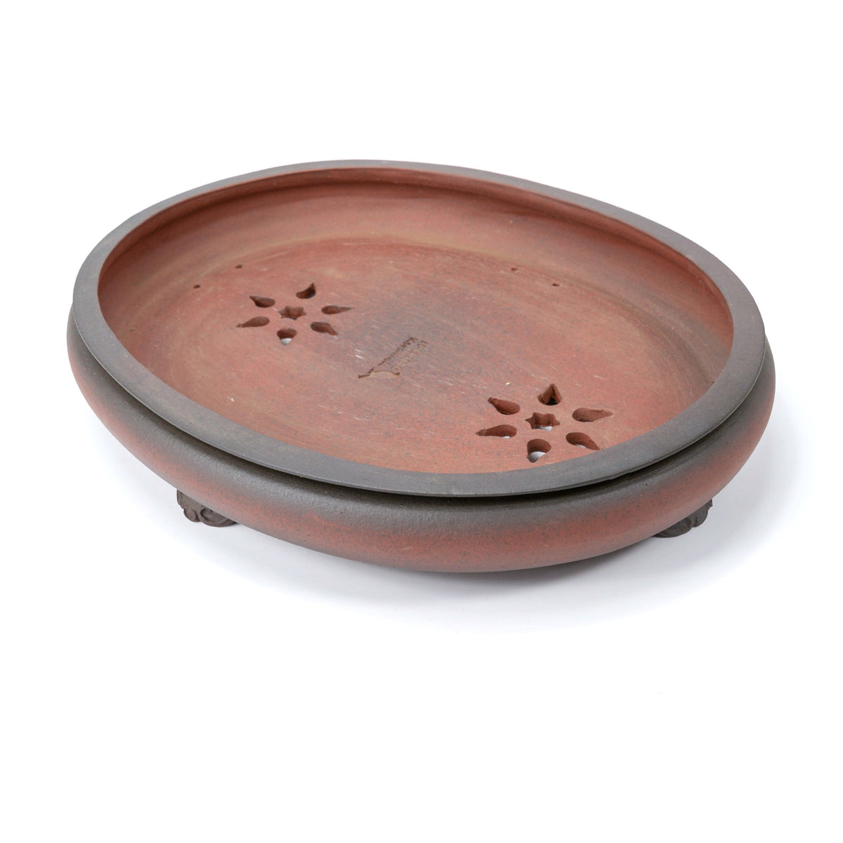 Bonsai pot 'Kai Sperling' bruin oval 41cm