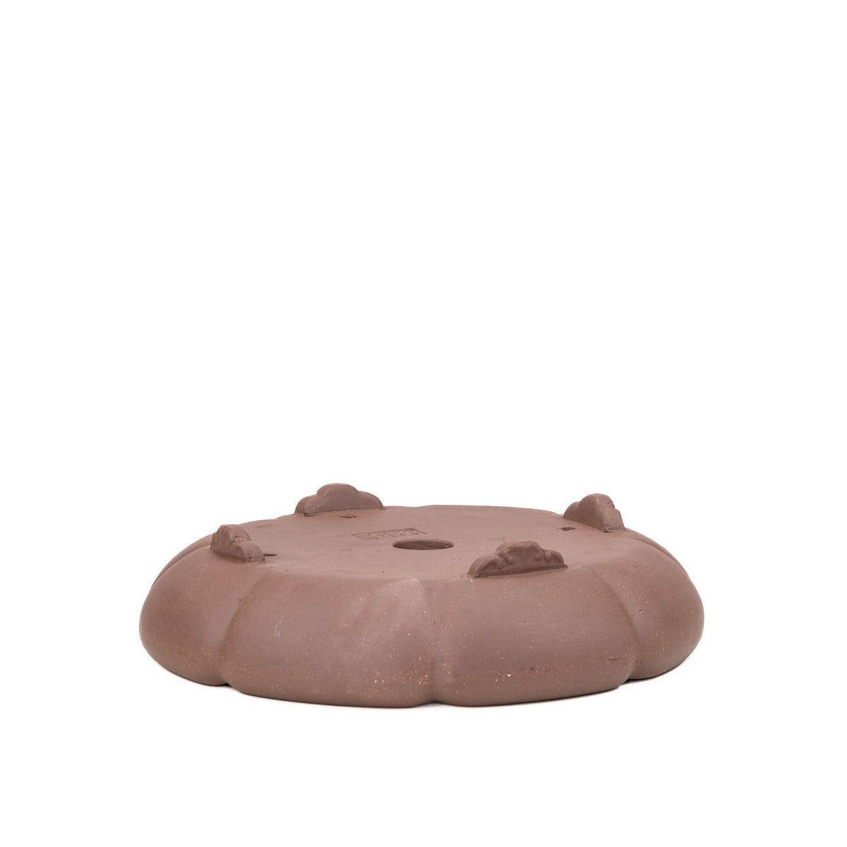 Bonsai pot ongeglazuurd chrysanten rond 30cm