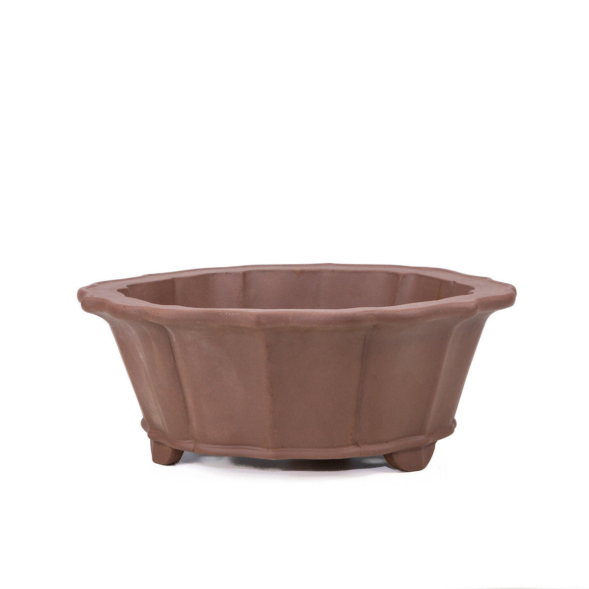 Bonsai pot ongeglazuurd chrysanten rond 36cm