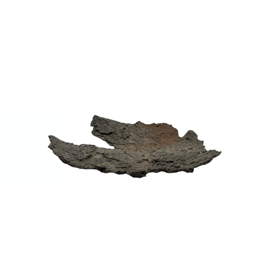 Vassoio per bonsai grigio con accenti beige 18cm