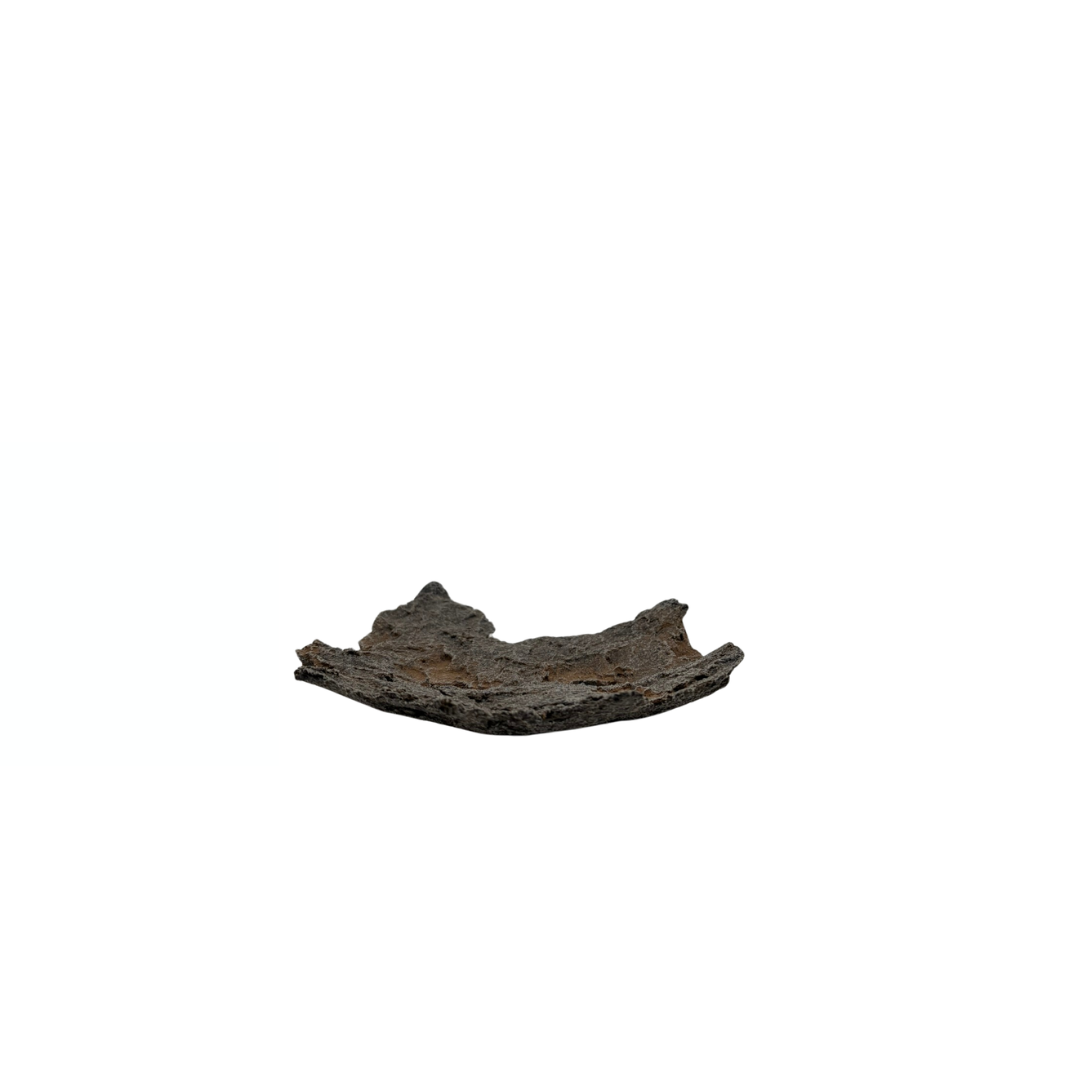 Lastra per bonsai marrone con accenti ruggine 16cm