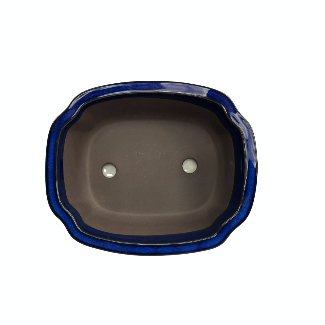Vaso per bonsai mokko blu 28 cm