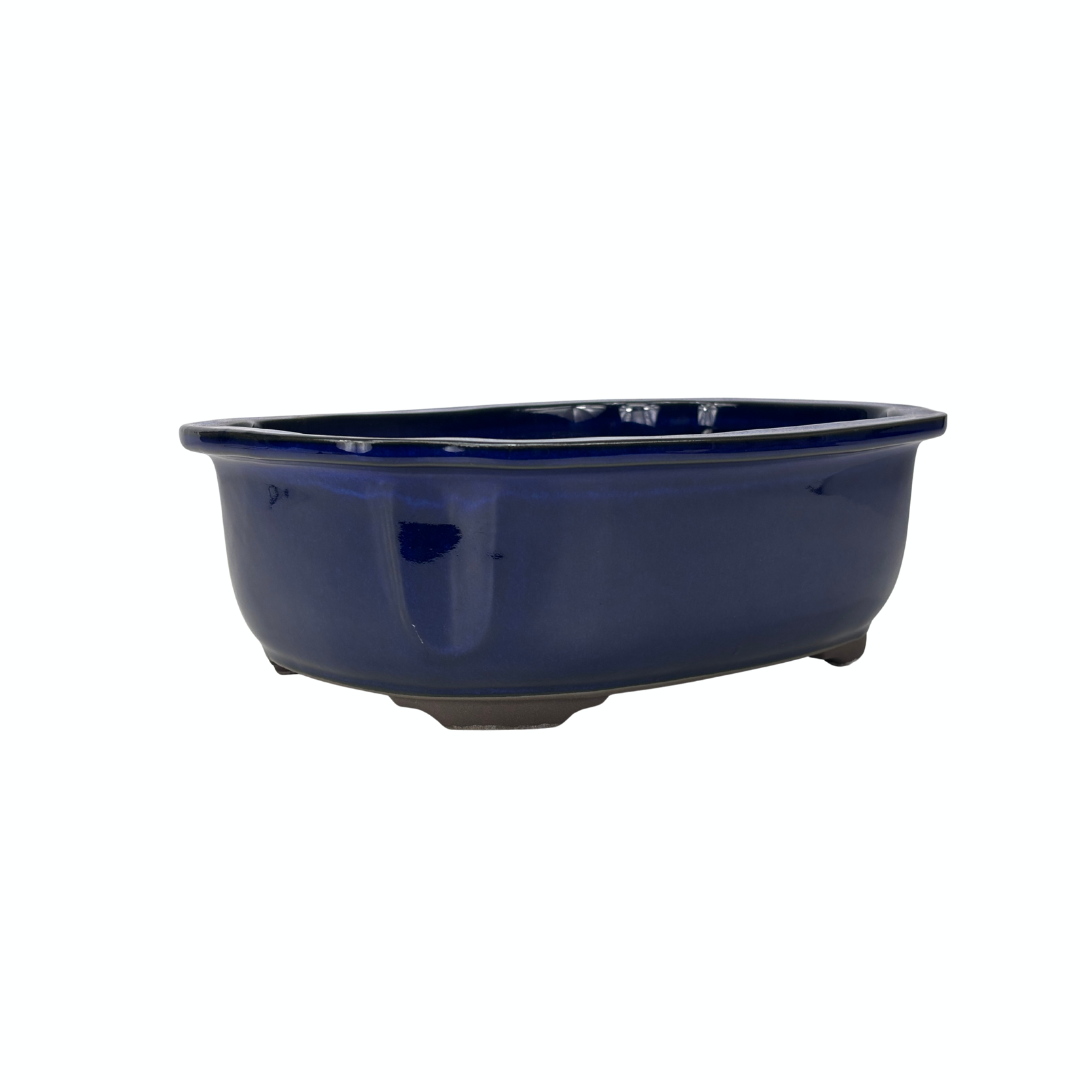 Vaso per bonsai mokko blu 28 cm