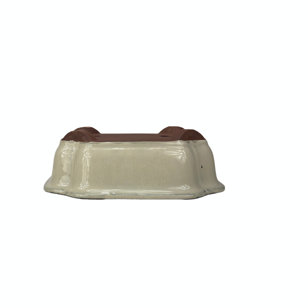 Vaso per bonsai color crema mokko 32cm - set