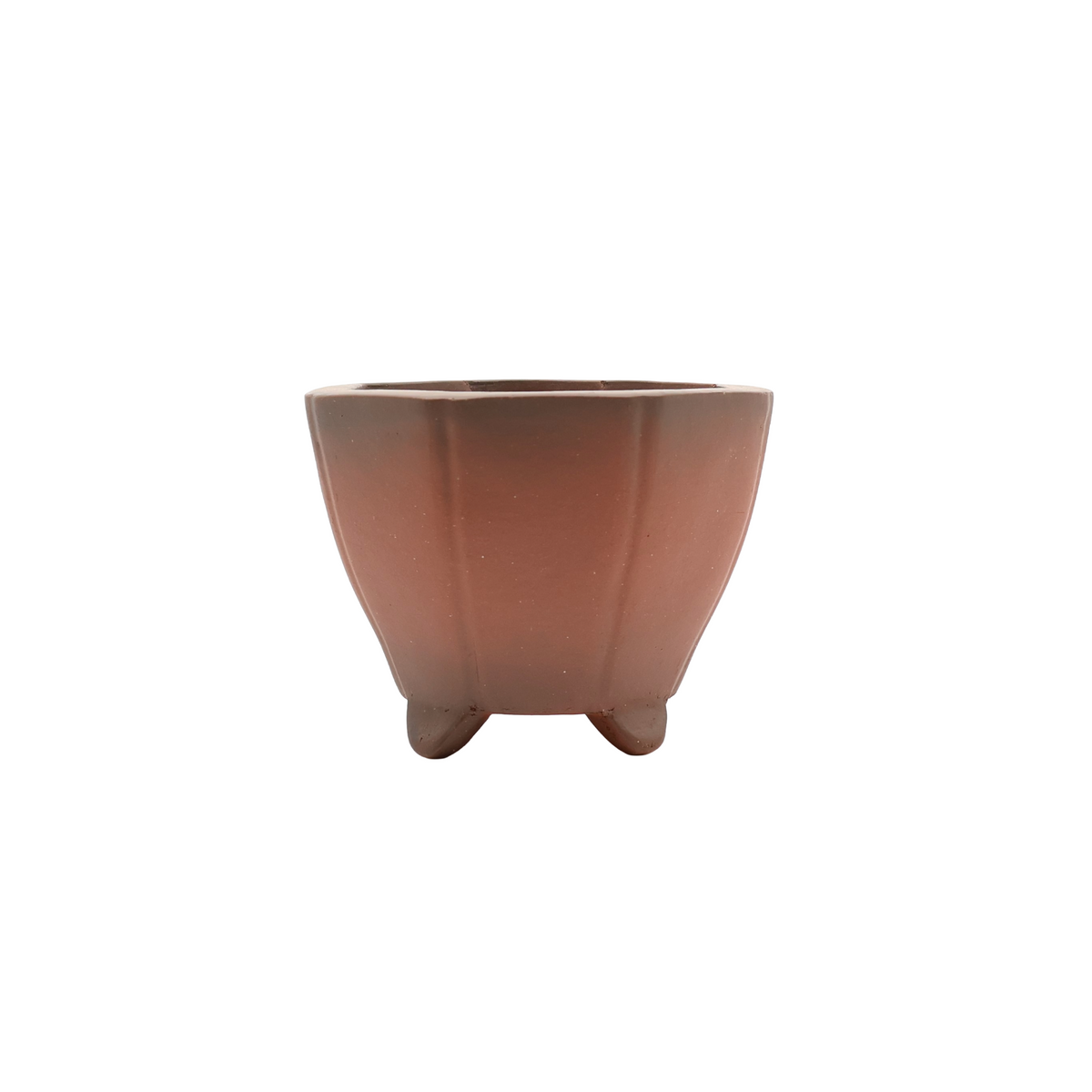 Bonsai pot ongeglazuurd cascade 9cm