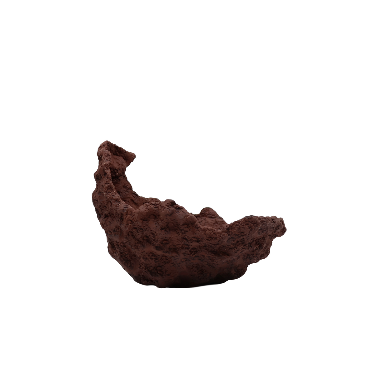 Vaso per bonsai a forma di luna – fatto a mano 16cm
