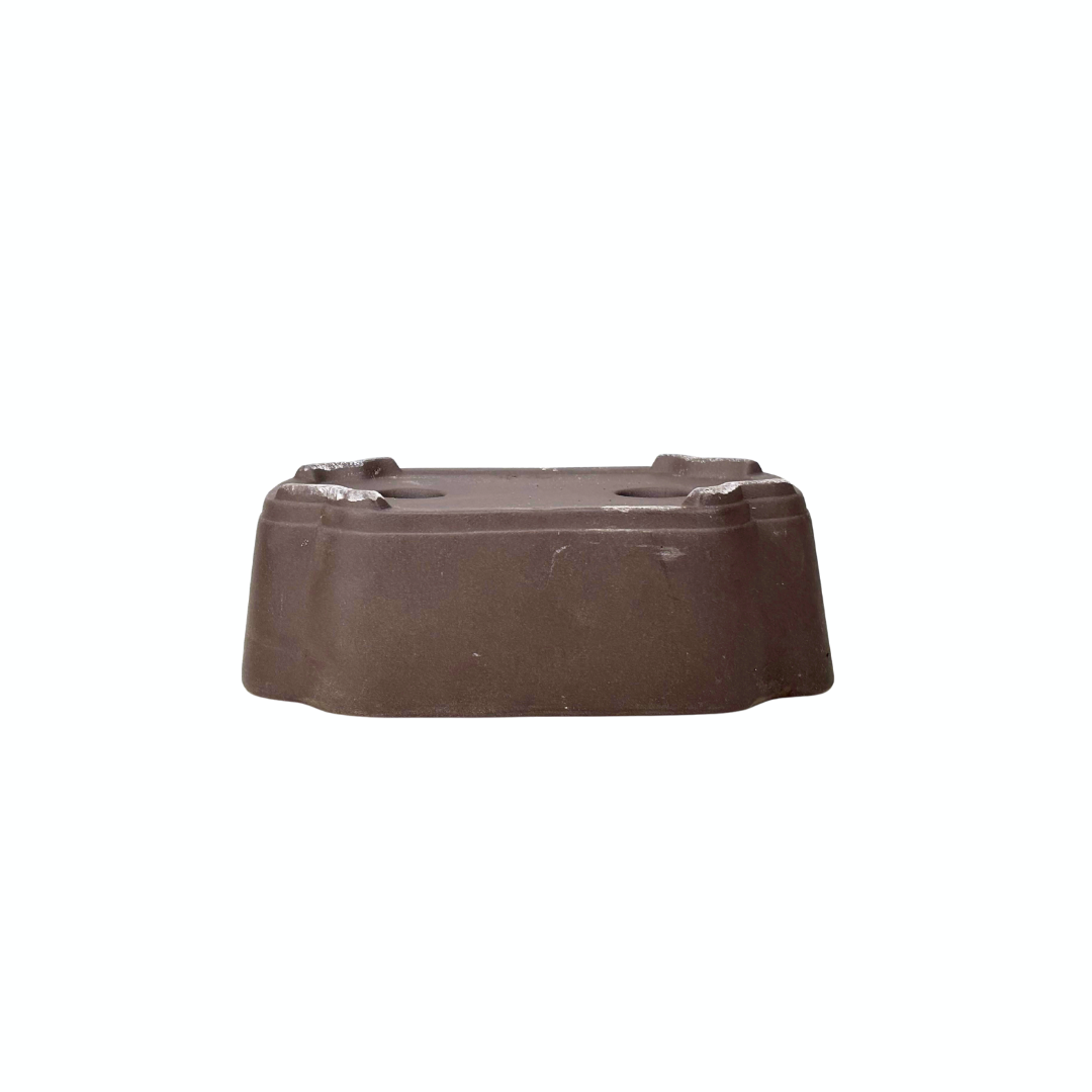 Vaso per bonsai mokko non smaltato 18 cm