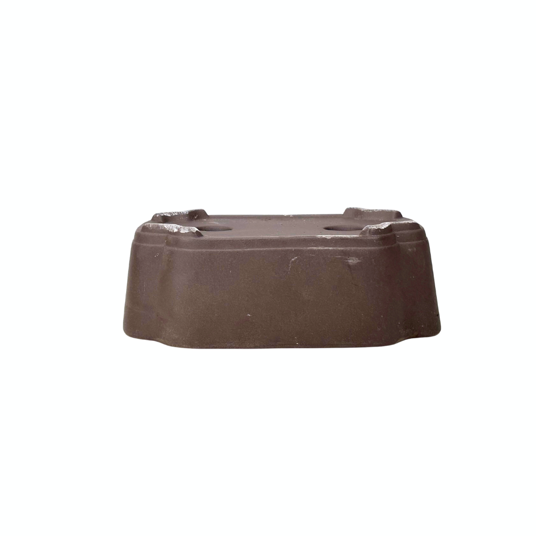 Vaso per bonsai mokko non smaltato 21cm